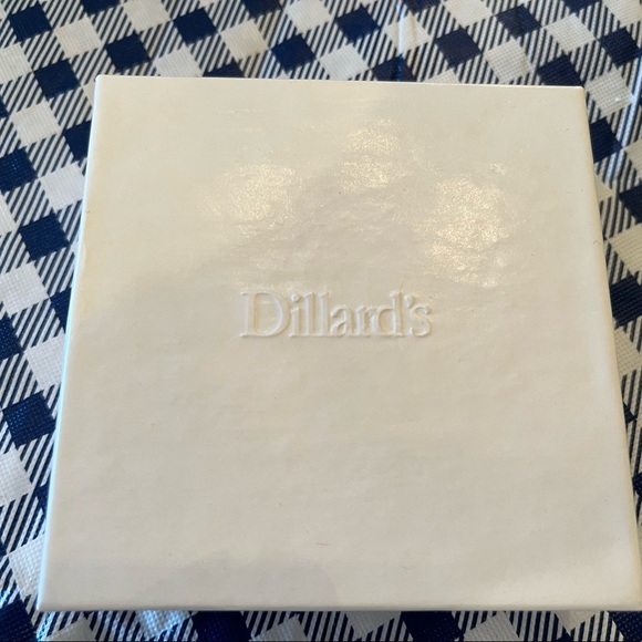 Dillards Gold Coin Charm Statement Necklace - Picture 6 of 6